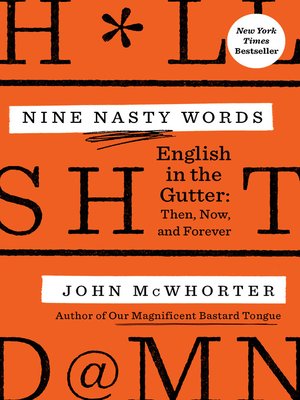 cover image of Nine Nasty Words